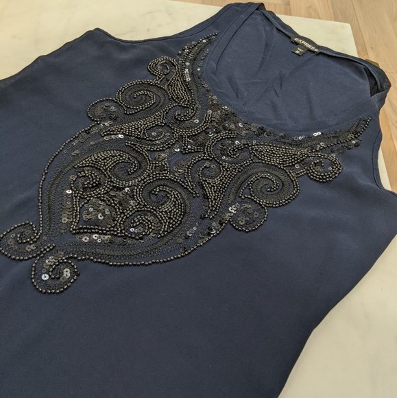 Express Beaded Tank top - Picture 2 of 4
